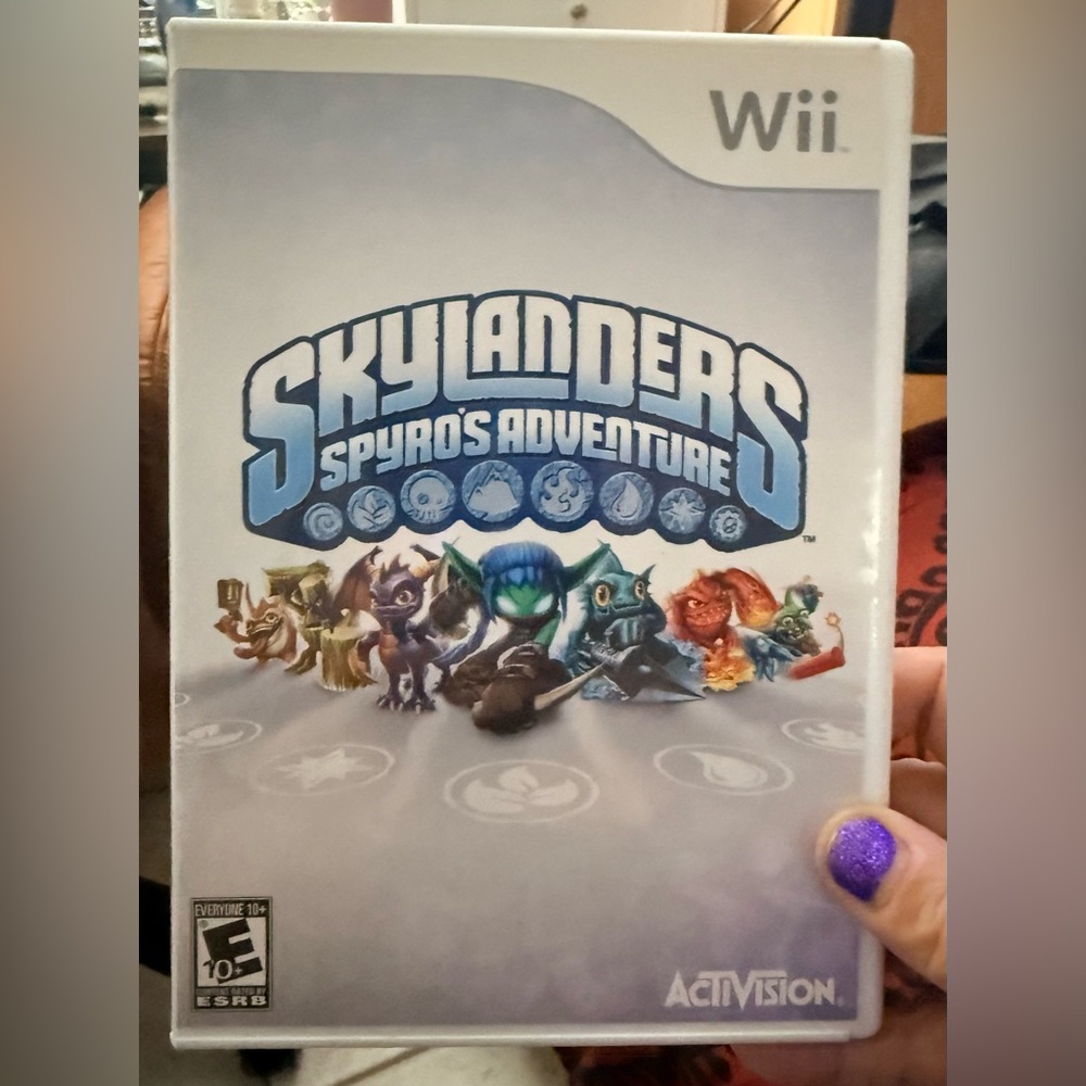 Skylanders Spyro's Adventures Video Game -WII Game